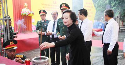 Phó Thủ tướng Phạm Thị Thanh Trà dự lễ tìm kiếm, quy tập hài cốt liệt sĩ tại Quảng Ngãi
