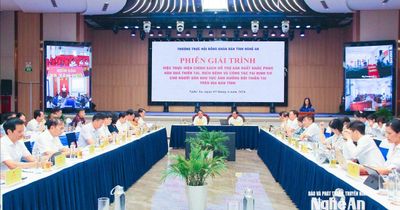 Thường trực HĐND tỉnh giải trình việc thực hiện chính sách hỗ trợ khắc phục thiên tai, dịch bệnh và tái định cư