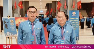 Hà Tĩnh có 2 ủy viên Ban Chấp hành Tổng LĐLĐ Việt Nam khóa XIV