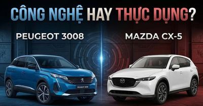 Peugeot 3008 và Mazda CX-5: Chọn công nghệ hay tính thực dụng?