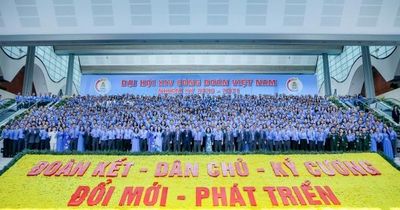 Sáng nay (5/6) bế mạc Đại hội XIV Công đoàn Việt Nam