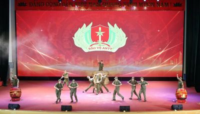 7 đội so tài tại Hội thi Lực lượng tham gia bảo vệ an ninh, trật tự ở cơ sở giỏi