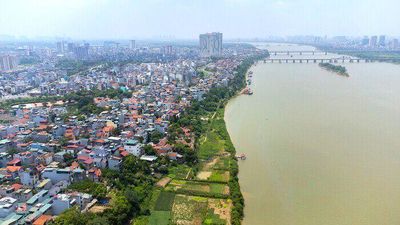 Bảng giá đất bãi sông Ngọc Thụy, Bắc Cầu nằm trong Trục đại lộ cảnh quan sông Hồng