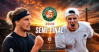 Bán kết Roland Garros 2026: Zverev đối đầu hiện tượng Mensik và trận derby lịch sử của người Ý