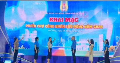 Gần 50 gian hàng giá rẻ tại phiên chợ công nhân lưu động năm 2026