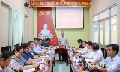 Kiểm tra việc thực hiện Nghị quyết 57 tại phường Mỹ Phong