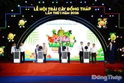 Khai mạc Lễ hội Trái cây tỉnh Đồng Tháp lần thứ I, năm 2026