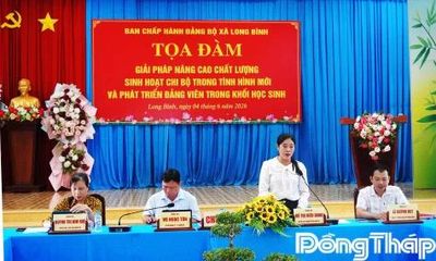 Xã Long Bình: Đổi mới sinh hoạt chi bộ, khơi thông nguồn lực cơ sở