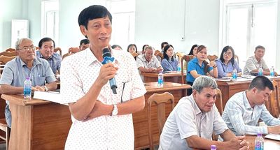 Phường Đông Ninh Hòa tổ chức lấy ý kiến phương án sắp xếp tổ dân phố