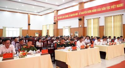 Quán triệt, giao nhiệm vụ diễn tập tác chiến khu vực phòng thủ kết hợp phòng thủ dân sự phường Cam Ranh