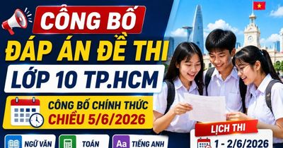 Đáp án chính thức các môn thi lớp 10 TP.HCM 2026 mới nhất