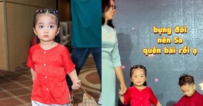 Lisa - Con gái út Khánh Thi và Phan Hiển gây ấn tượng tại lễ bế giảng
