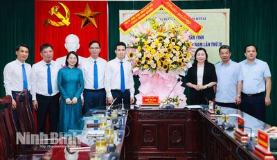 Gặp mặt Đoàn đại biểu dự Đại hội Hội Nông dân Việt Nam lần thứ IX