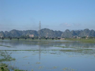 Ninh Bình hạn chế giao thông đường thủy nội địa trên sông Bôi từ ngày 6/6 để khoan thăm dò địa chất cầu Đế