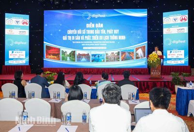 Diễn đàn chuyển đổi số trong bảo tồn, phát huy giá trị di sản và phát triển du lịch thông minh