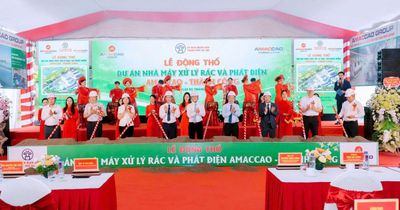 Tập đoàn AMACCAO khởi công dự án nhà máy điện rác tại Hà Nội và Vĩnh Long