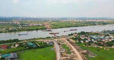 Hà Nội: Toàn cảnh dự án xây dựng cầu Mễ Sở và cầu cạn Vành đai 4