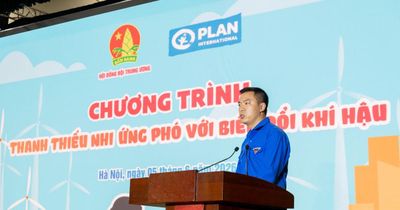 Thanh thiếu nhi hành động hướng tới ứng phó với biến đổi khí hậu