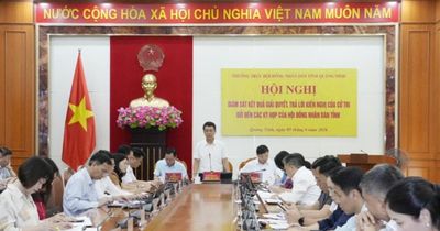 Quảng Ninh: Tăng cường trách nhiệm người đứng đầu trong giải quyết kiến nghị của cử tri