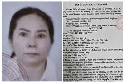 Truy tìm người phụ nữ bị tố lừa đảo chiếm đoạt 1,8 tỷ đồng