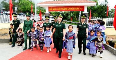 Khánh thành đưa vào sử dụng 6 điểm trường, tại 3 xã biên giới Lào Cai