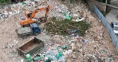 Hà Nội thu hồi 2.700 m² đất tại bãi thải vật liệu xây dựng An Dương