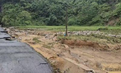 Cảnh báo lũ quét, dạt lở đất, sụt lún do mưa lũ hoặc dòng chảy trên địa bàn tỉnh