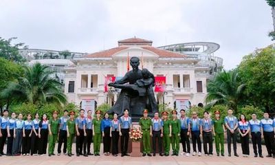 Phòng Cảnh sát điều tra tội phạm về ma túy Công an TPHCM: Khởi động Chiến dịch tình nguyện Hành quân xanh năm 2026 bằng hành trình về nguồn đầy ý nghĩa