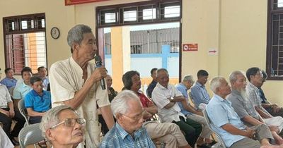 Cử tri Yên Nghĩa kiến nghị tháo gỡ vướng mắc về đất đai, hạ tầng dân sinh