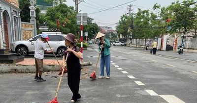 Xã Thiên Lộc ra quân hưởng ứng phong trào toàn dân chung tay bảo vệ môi trường