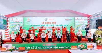 Hà Nội: Khởi công Nhà máy xử lý rác, phát điện vốn đầu tư 3.000 tỷ đồng
