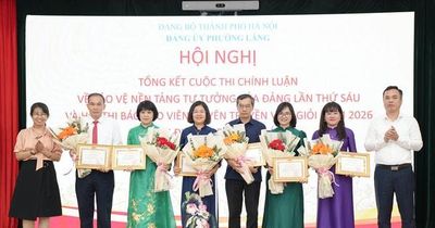 Phường Láng: Vinh danh những hạt nhân xuất sắc trên mặt trận tư tưởng