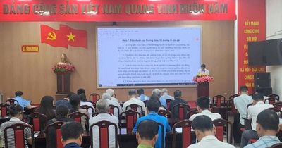 Xã Bình Minh tiếp tục hoàn thiện phương án sắp xếp 46 thôn, tổ dân phố