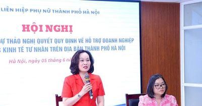 Phụ nữ Thủ đô phản biện chính sách hỗ trợ kinh tế tư nhân