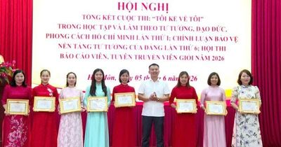 Xã Hát Môn tổng kết 3 cuộc thi, lan tỏa mạnh mẽ công tác xây dựng Đảng