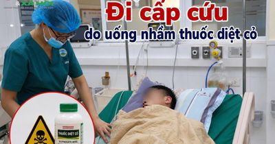 Say rượu, nam thanh niên 22 tuổi ở Điện Biên uống nhầm thuốc diệt cỏ