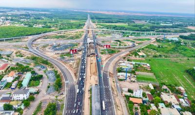 Chiều nay thông xe nút giao cao tốc Biên Hòa - Vũng Tàu và TP.HCM - Long Thành