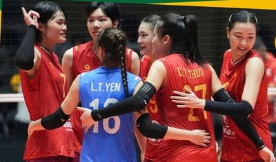 Tuyển bóng chuyền nữ Việt Nam thắng dễ trong trận ra quân AVC Cup 2026