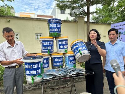 Ninh Bình: Sôi nổi ngày hội toàn dân chung tay bảo vệ môi trường tại Gia Trấn