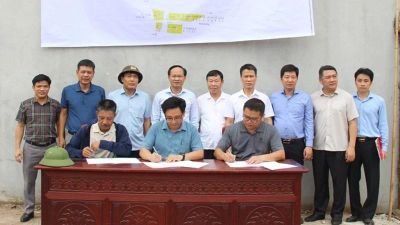 Xã Lương Tài, Bắc Ninh: Bàn giao mặt bằng khu APEC và đường xuyên tâm Cảng hàng không quốc tế Gia Bình