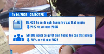 [Video] TP Hồ Chí Minh: Hồ sơ hưởng trợ cấp thất nghiệp giảm hơn 24% trong 5 tháng đầu năm