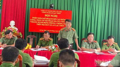 Cần Thơ đồng loạt ra quân đấu tranh với tội phạm ma túy