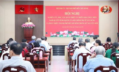 Gần 1.500 cán bộ, đảng viên phường Tăng Nhơn Phú học tập Nghị quyết 09-NQ/TW