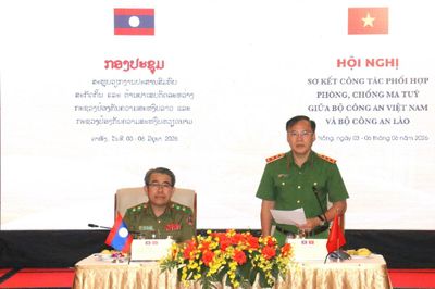 Việt Nam - Lào tăng cường phối hợp, quyết tâm chặn đứng tội phạm ma túy xuyên quốc gia