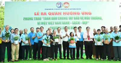 Phường kiểu mẫu ở TPHCM phát động phong trào chung tay bảo vệ môi trường