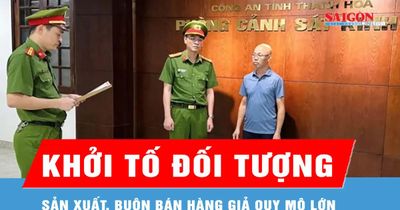Khởi tố đối tượng sản xuất, buôn bán hàng giả quy mô lớn