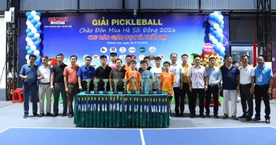 Khai mạc Giải Pickleball Cúp Báo GD&TĐ 2026