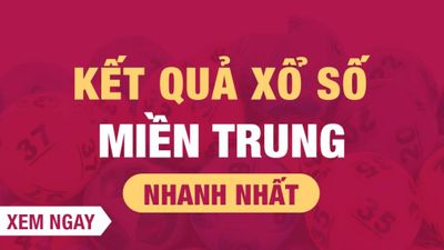 XSMT 6/6 - Kết quả xổ số miền Trung hôm nay ngày 6/6/2026