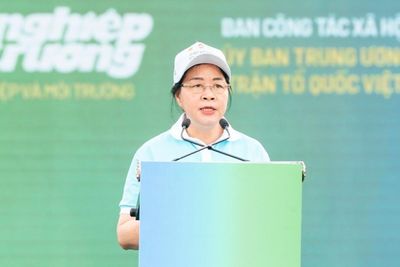 Phát động Phong trào thi đua 'Toàn dân chung tay bảo vệ môi trường, vì một Việt Nam xanh - sạch - đẹp'