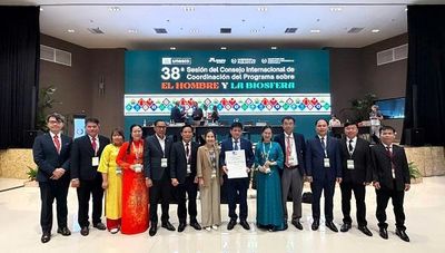 Phong Nha - Kẻ Bàng được UNESCO công nhận là Khu Dự trữ sinh quyển thế giới